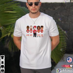 Andy Reid And KC Chiefs Football Team Animation T-shirt