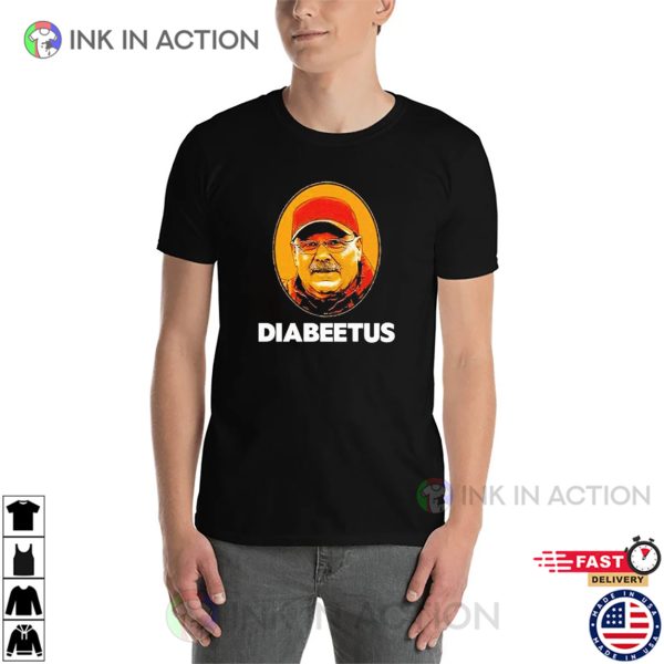 Andy Reid Diabeetus Vintage Graphic T-shirt