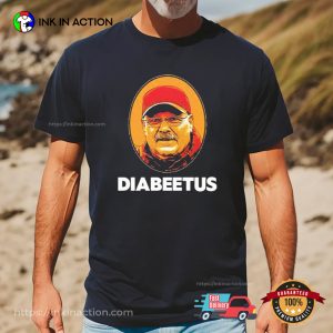 Andy Reid Diabeetus Vintage Graphic T shirt 3