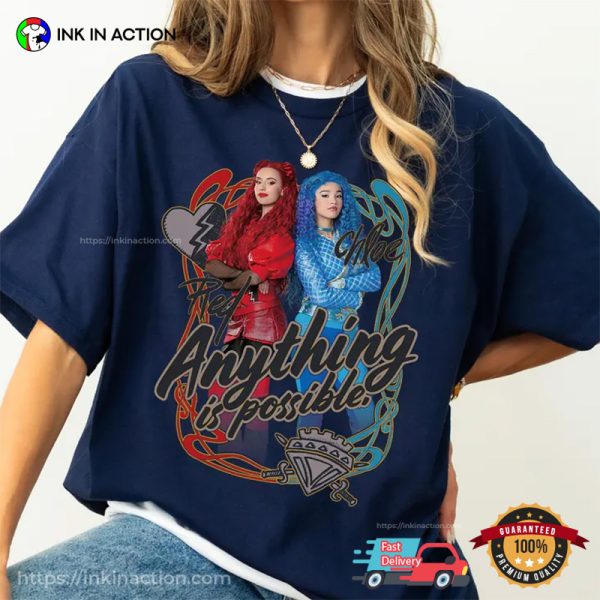 Anything Is Possible Disney Descendants 4 Comfort Colors T-shirt