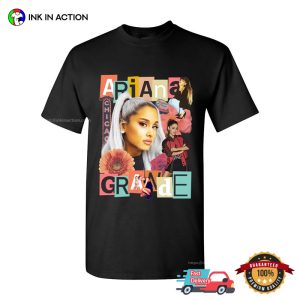 Ariana Grande WordArt Style T shirt 3