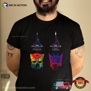 Autobot Prime X Decepticon Mega Movie T shirt 3