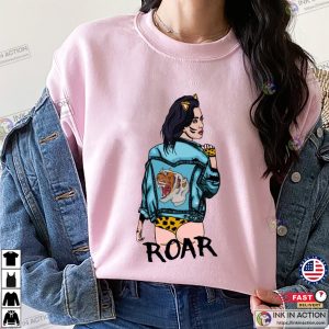 Badass Katy Perry Roar Graphic Art T-shirt