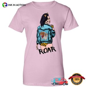 Badass Katy Perry Roar Graphic Art T shirt 4