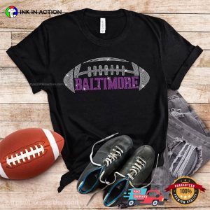 Baltimore Football Season, Baltimore Ravens Match T shirt 2