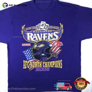 Baltimore Ravens 2003 Wild Card Game AFC T shirt 2