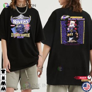 Baltimore Ravens 2003 Wild Card Game AFC T shirt