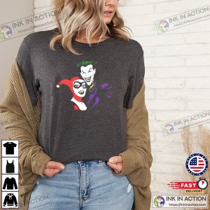 Batman Joker & Harley Quinn DC Movie T-shirt