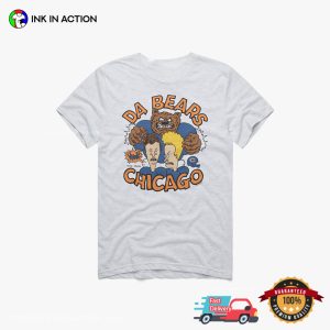 Beavis And Butt Head X Chicago Bears Vintage 90s Football T shirt 3