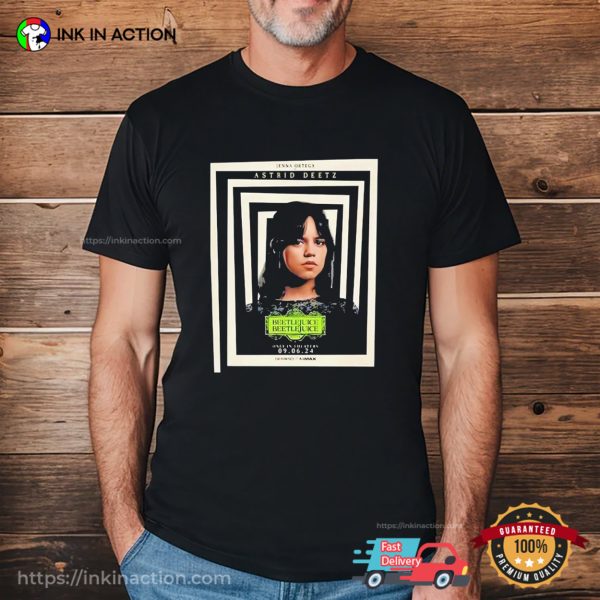 Beetlejuice 2 Jenna Ortega Release Movie T-shirt