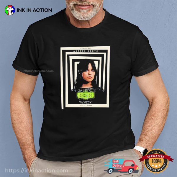 Beetlejuice 2 Jenna Ortega Release Movie T-shirt