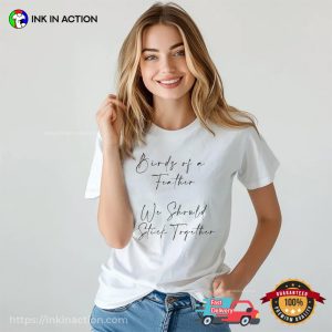 Billie Eilish Birds Of A Feather Lyrics Unisex T shirt 2