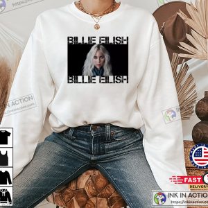 Billie Eilish Cool Portrait T-shirt