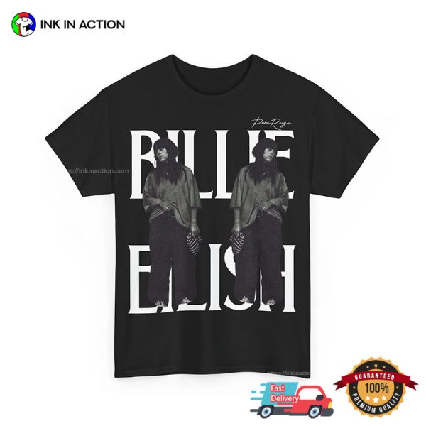 Billie Eilish Hit Me Hard And Soft Graphic T-shirt