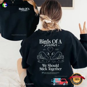 Birds Of A Feather Billie Album Inspired 2 Sided T-shirt