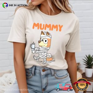 Bluey Mummy Costume Halloween Shirt 2