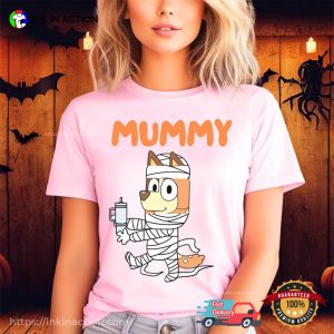 Bluey Mummy Costume Halloween Shirt 3