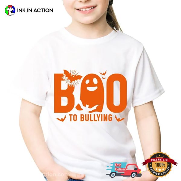 Boo To Bullying Orange Shirt Day Tee