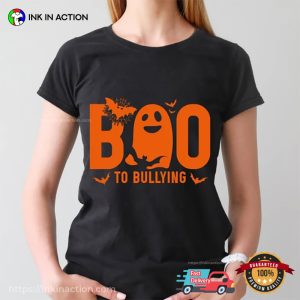 Boo To Bullying Orange Shirt Day Tee