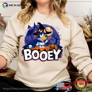 Booey Booey Halloween Bluey T shirt 2