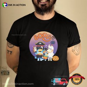 Booey Halloween Costumes Cartoon T-shirt