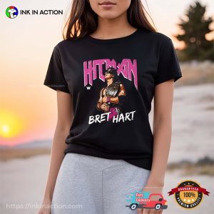 Bret Hart Hitman WWE Champions T-shirt 1