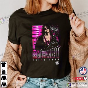 Bret Hart The Hitman WWE Signature T shirt