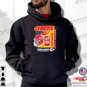 Bud Light Chiefs Kingdom Football T shirt 3