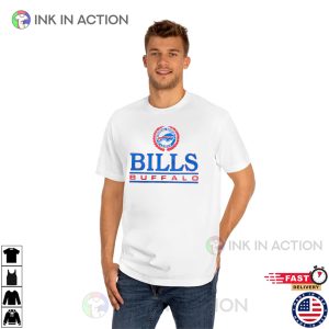 Buffalo Bills Football Logo Vintage T shirt 3