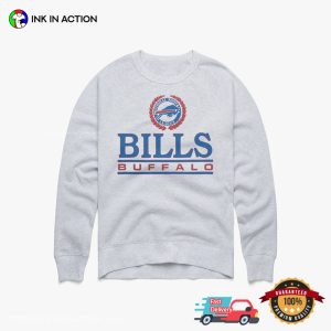 Buffalo Bills Football Logo Vintage T shirt 4