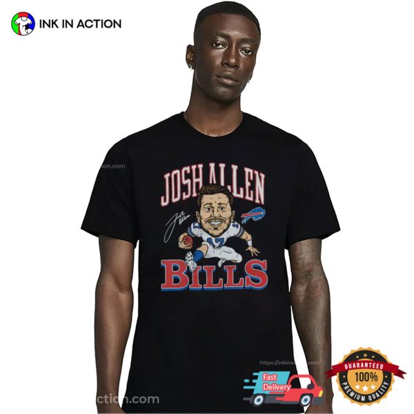 Buffalo Bills Josh Allen Graphic Signature Tee