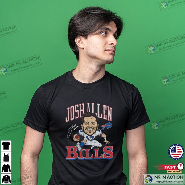 Buffalo Bills Josh Allen Graphic Signature Tee