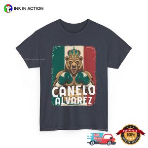 Canelo Alvarez Boxing King Bear T shirt 1