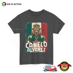 Canelo Alvarez Boxing King Bear T shirt 2