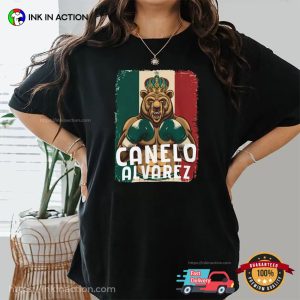 Canelo Alvarez Boxing King Bear T-shirt