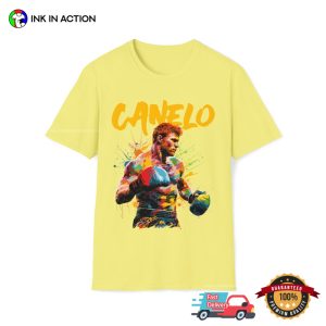 Canelo Alvarez Colorful Painting Graphic Tee 2