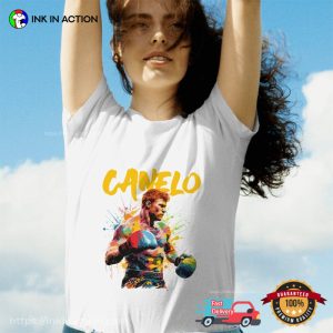 Canelo Alvarez Colorful Painting Graphic Tee 3