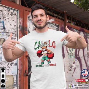 Canelo Alvarez Huge Boxer Bear Animation T shirt 2