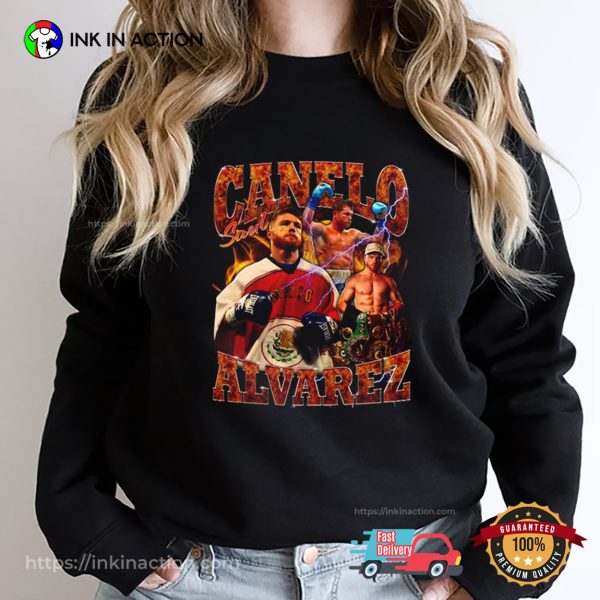 Canelo Saul Alvarez The Champions Vintage T-shirt