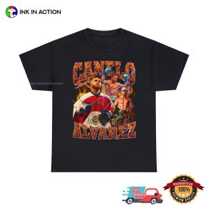 Canelo Saul Alvarez The Champions Vintage T shirt 2