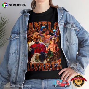 Canelo Saul Alvarez The Champions Vintage T shirt 3