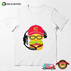 Cheeseburger Andy Reid Humorous T shirt 3