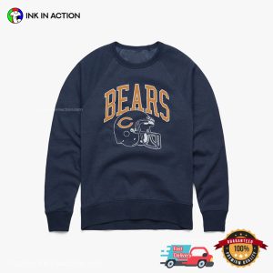 Chicago Bears Football Helmet Vintage Shirt 1