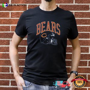 Chicago Bears Football Helmet Vintage Shirt