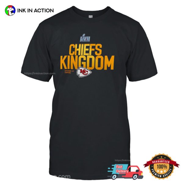 Chiefs Kingdom Super Bowl LVII Champions 2023 Shirt