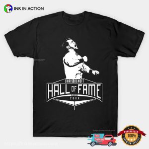 Chris Benoit Hall of Fame T Shirt 3