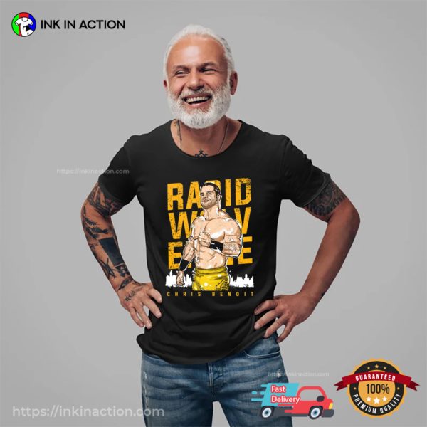 Chris Benoit Wrestler Fanart Tee