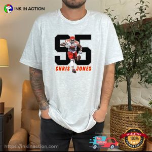 Chris Jones 95 Defensive Tackle KC Chiefs T-shirt