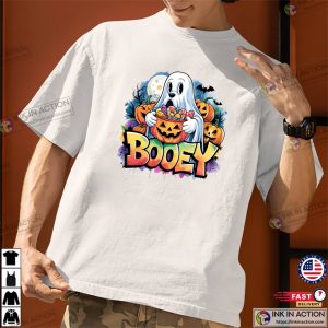 Colorful Booey Cute Bluey Ghost Trick Or Treat T shirt 3