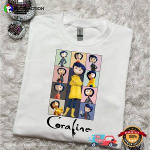 Coraline Girl Cartoon T shirt 1